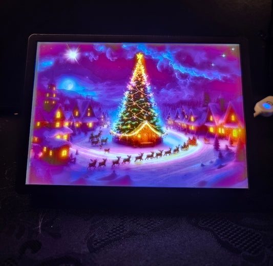 Festive Glow Lithophane